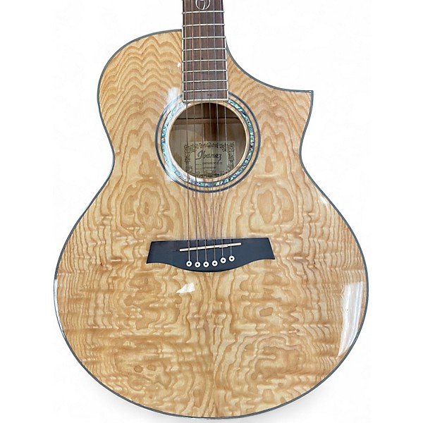 Used Ibanez EW20ASE Natural Acoustic Electric Guitar