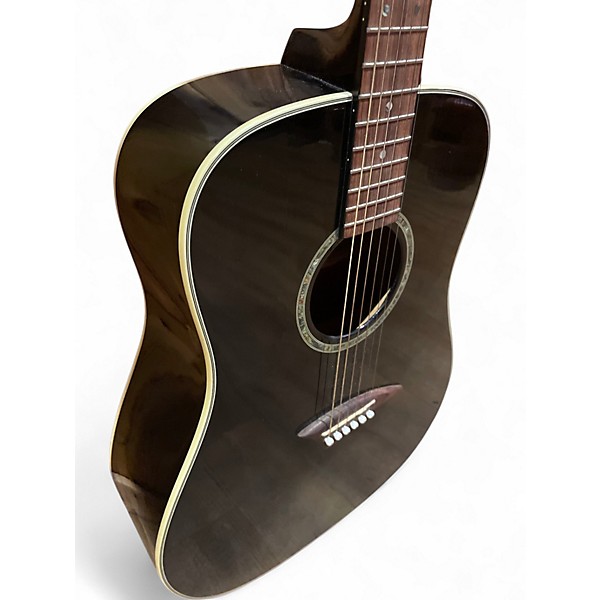 Used Dean TRADITION S CBK Black Acoustic Guitar