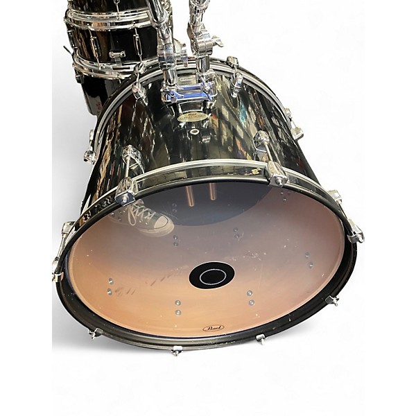 Used Pearl 5 Piece Forum Black Drum Kit