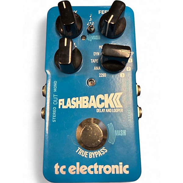 Used TC Electronic Flashback Delay And Looper Effect Pedal