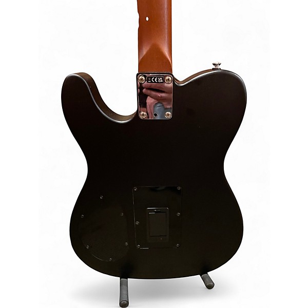 Used Fender Acoustasonic Player Telecaster Black Acoustic Electric Guitar