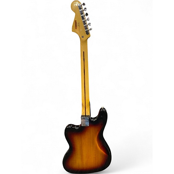 Used Squier Vintage Modified Bass VI 2 Tone Sunburst Electric Bass Guitar