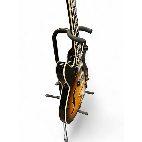 Used Hagstrom BASS 2 Tone Sunburst Electric Bass Guitar