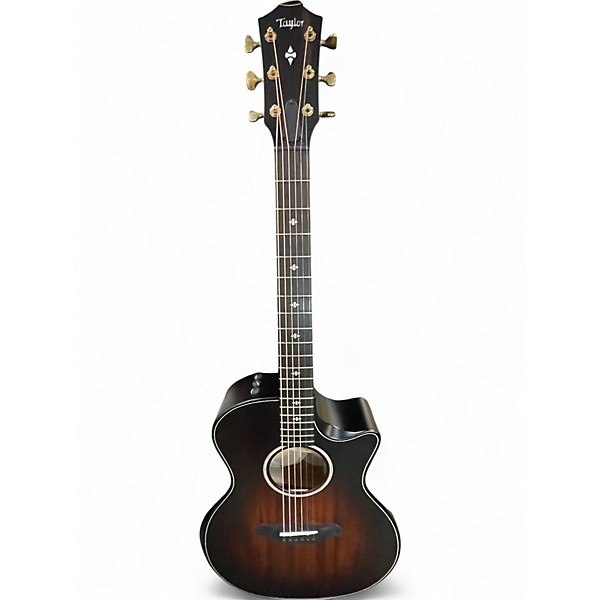 Used Taylor Builders Edition 324CE 2 Color Sunburst Acoustic Electric Guitar