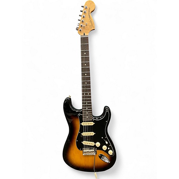 Used Fender Deluxe Stratocaster 2 Color Sunburst Solid Body Electric Guitar