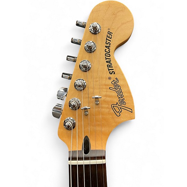 Used Fender Deluxe Stratocaster 2 Color Sunburst Solid Body Electric Guitar