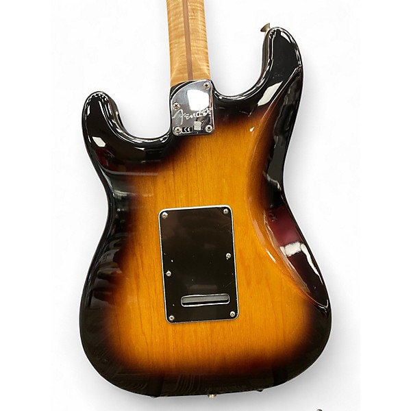 Used Fender Deluxe Stratocaster 2 Color Sunburst Solid Body Electric Guitar