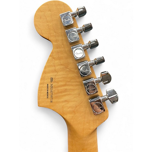 Used Fender Deluxe Stratocaster 2 Color Sunburst Solid Body Electric Guitar
