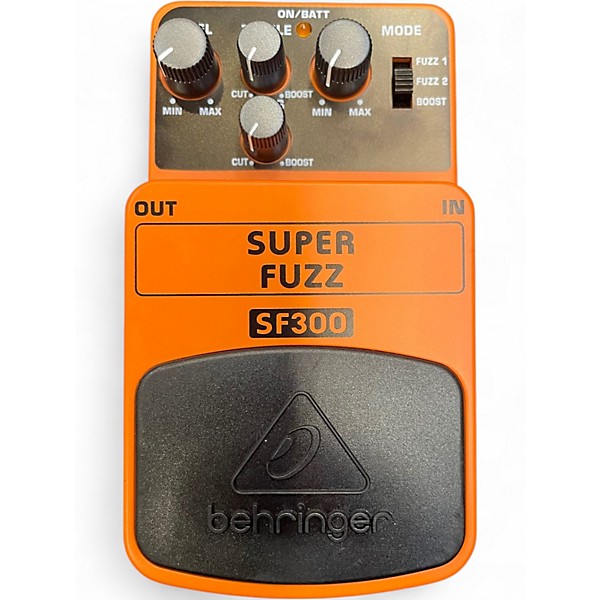 Used Behringer SF300 Super Fuzz Effect Pedal
