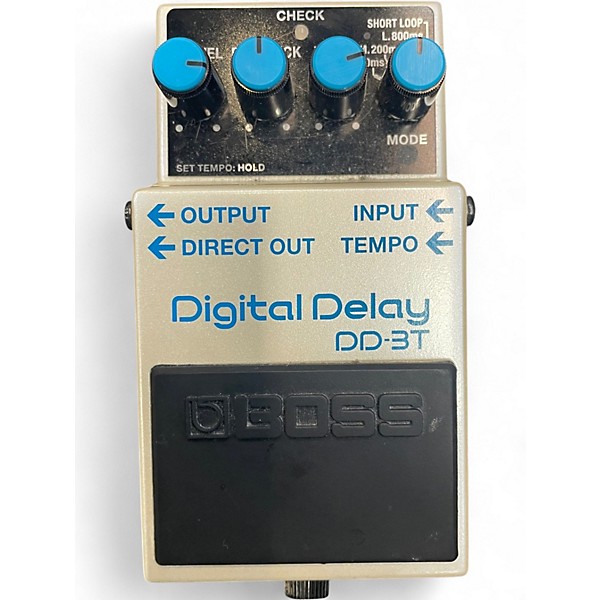 Used BOSS DD3T Effect Pedal