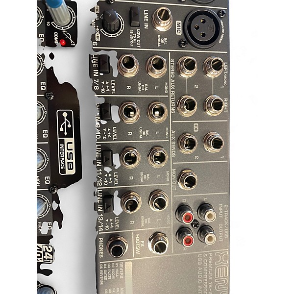 Used Behringer Xenyx X1832USB Unpowered Mixer