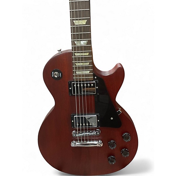 Used 2007 Gibson Les Paul Studio Faded Faded Cherry Solid Body Electric Guitar