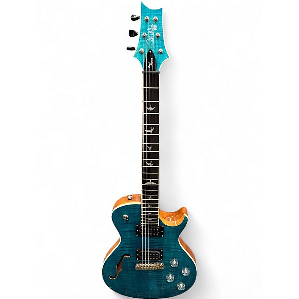 Used PRS Zach Myers Signature SE Blue Solid Body Electric Guitar