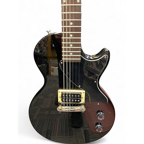 Used Epiphone Les Paul Junior Single Cut Black Solid Body Electric Guitar
