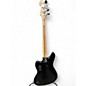Used Squier Jaguar Bass Black Electric Bass Guitar