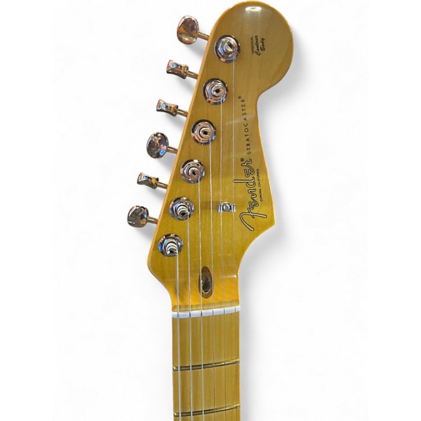 Used Fender American Professional Stratocaster HSS Shawbucker Lake Placid Blue Solid Body Electric Guitar