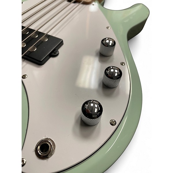 Used Sterling by Music Man Ray5 5 String Seafoam Green Electric Bass Guitar