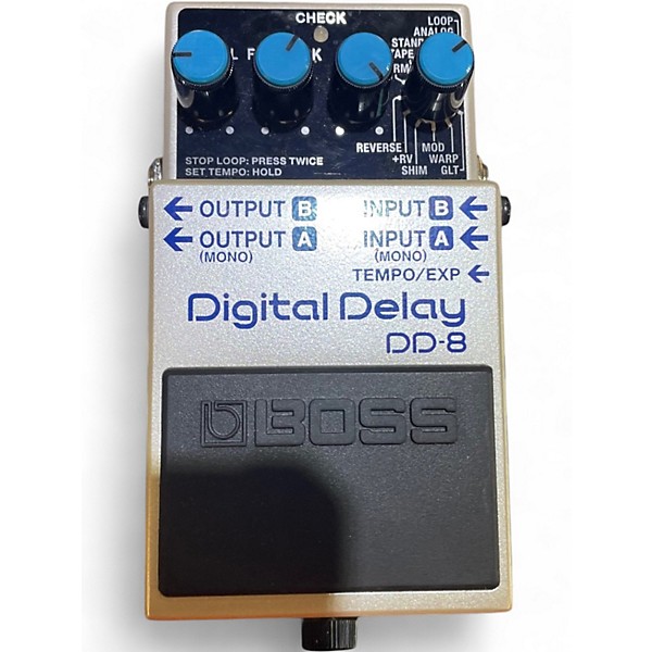 Used BOSS DD-8 Effect Pedal