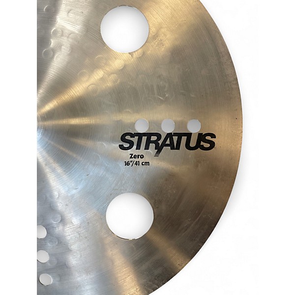 Used SABIAN 16in STRATUS ZERO Cymbal