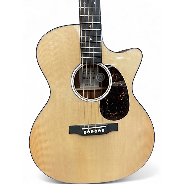 Used Martin road series Natural Acoustic Electric Guitar