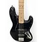 Used Squier Affinity Jazz Bass Black Electric Bass Guitar