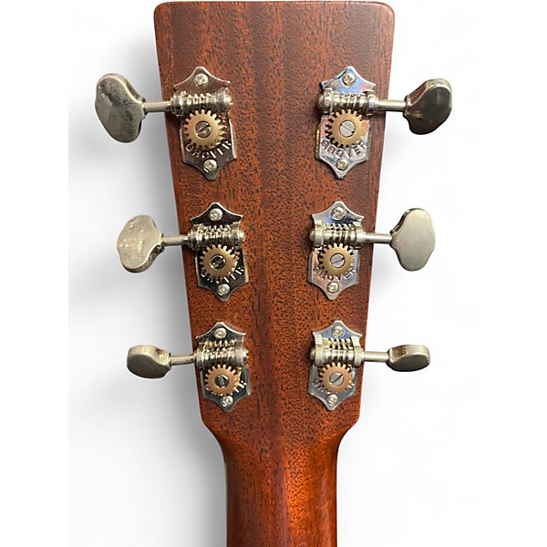 Used Martin OMC15ME Natural Mahgonay Acoustic Electric Guitar