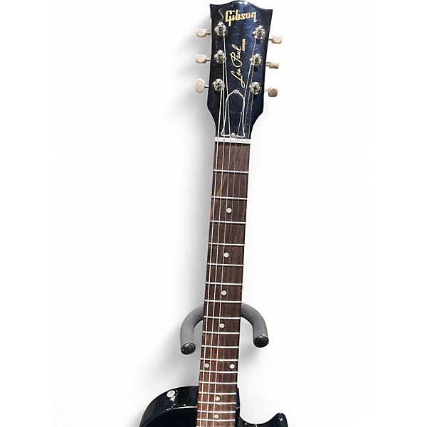 Used Gibson Les Paul Junior Black Solid Body Electric Guitar