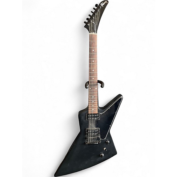 Used Gibson Explorer Black Solid Body Electric Guitar