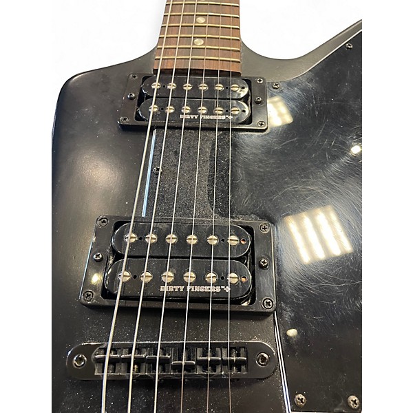Used Gibson Explorer Black Solid Body Electric Guitar