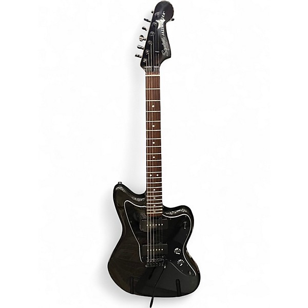 Used Squier Contemporary Jazzmaster Black Solid Body Electric Guitar