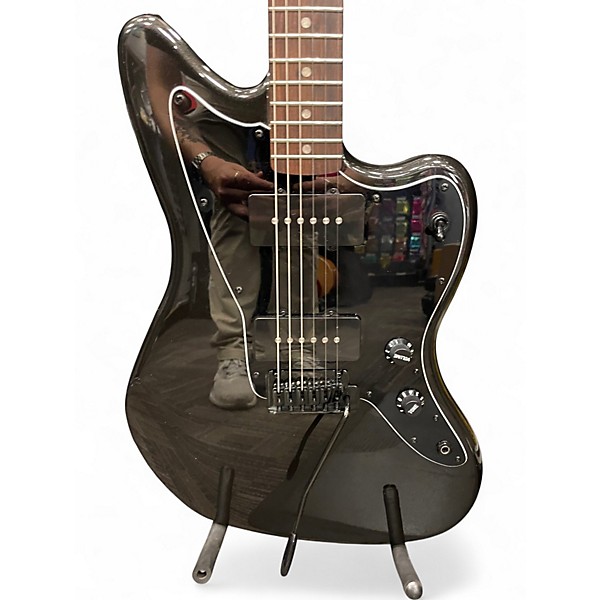 Used Squier Contemporary Jazzmaster Black Solid Body Electric Guitar