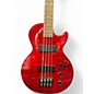 Used Epiphone Les Paul Bass Trans Red Electric Bass Guitar