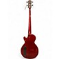 Used Epiphone Les Paul Bass Trans Red Electric Bass Guitar