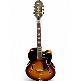 Used 2007 Epiphone EMPEROR VC 2 Color Sunburst Hollow Body Electric Guitar