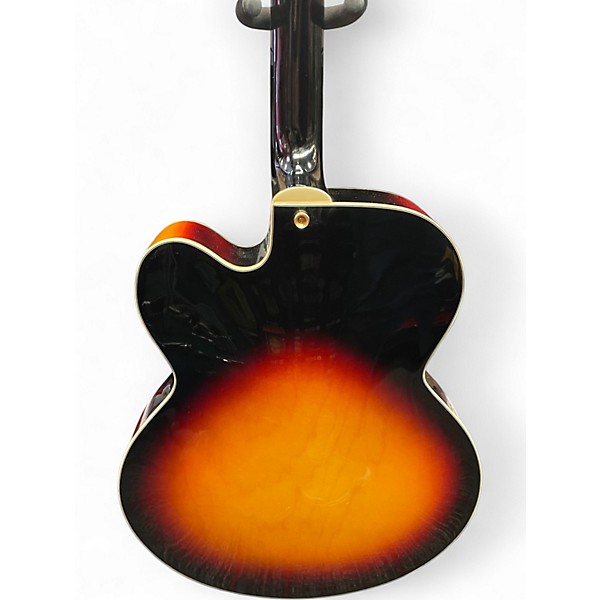 Used 2007 Epiphone EMPEROR VC 2 Color Sunburst Hollow Body Electric Guitar