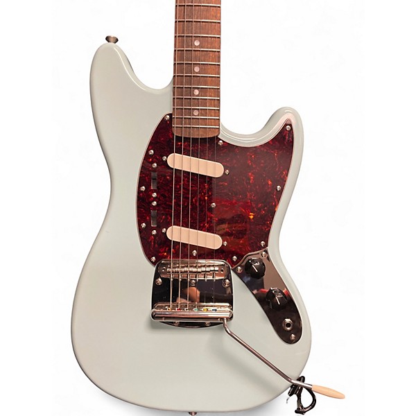 Used Squier Classic Vibe 60s Mustang Daphne Blue Solid Body Electric Guitar