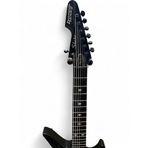 Used Schecter Guitar Research A7 CHARCOAL SPARKLE Solid Body Electric Guitar