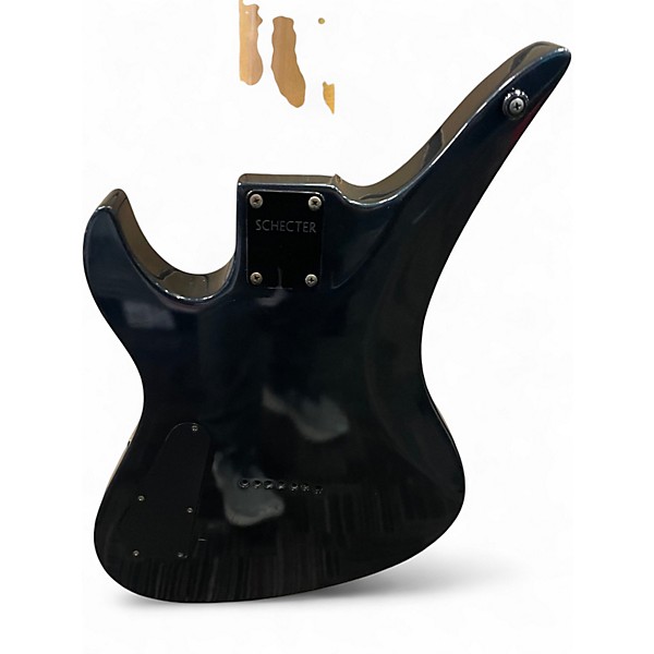 Used Schecter Guitar Research A7 CHARCOAL SPARKLE Solid Body Electric Guitar