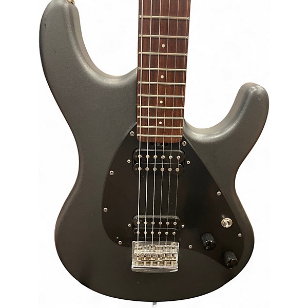 Used Ernie Ball Music Man SUB 1 Gunmetal Gray Solid Body Electric Guitar