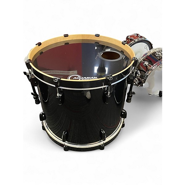 Used Pearl 4 Piece Vision BLack Drum Kit