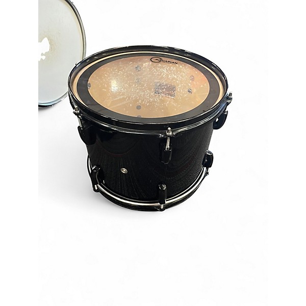 Used Pearl 4 Piece Vision BLack Drum Kit