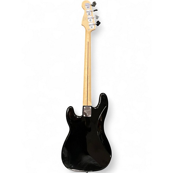 Used Squier P-Bass Black and White Electric Bass Guitar