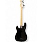Used Squier P-Bass Black and White Electric Bass Guitar