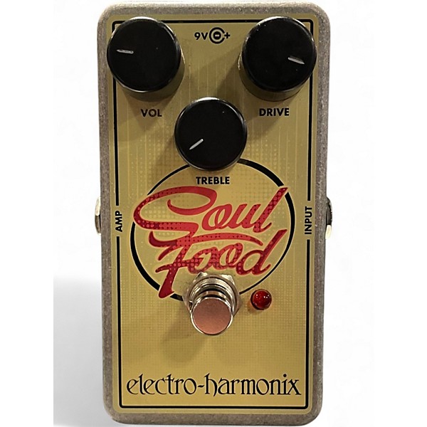 Used Electro-Harmonix Soul Food Overdrive Effect Pedal