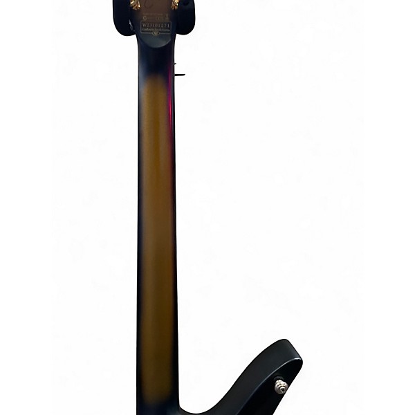 Used 2023 Schecter Guitar Research Synyster Gates Signature Custom S Black and Gold Solid Body Electric Guitar