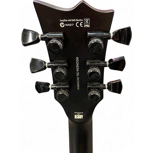 Used ESP LTD BLACK METAL ECLIPSE BLACK Solid Body Electric Guitar