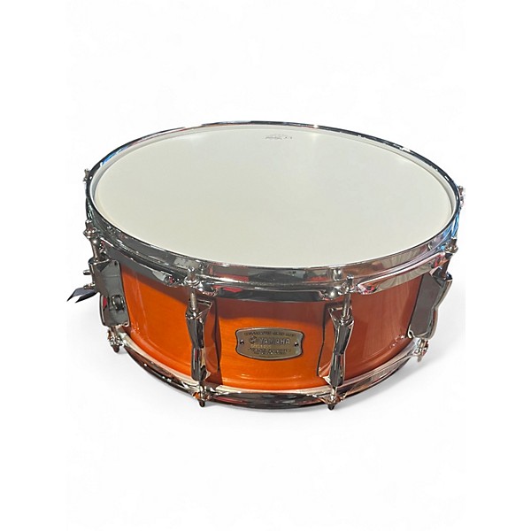 Used Yamaha 14X5.5 Stage Custom Snare Honey Amber Drum