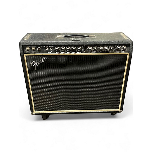 Vintage 1976 Fender Super Sonic Twin 100W 2x12 Tube Guitar Combo Amp