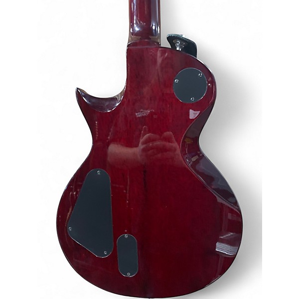Used ESP LTD EC1000 Trans Crimson Red Solid Body Electric Guitar