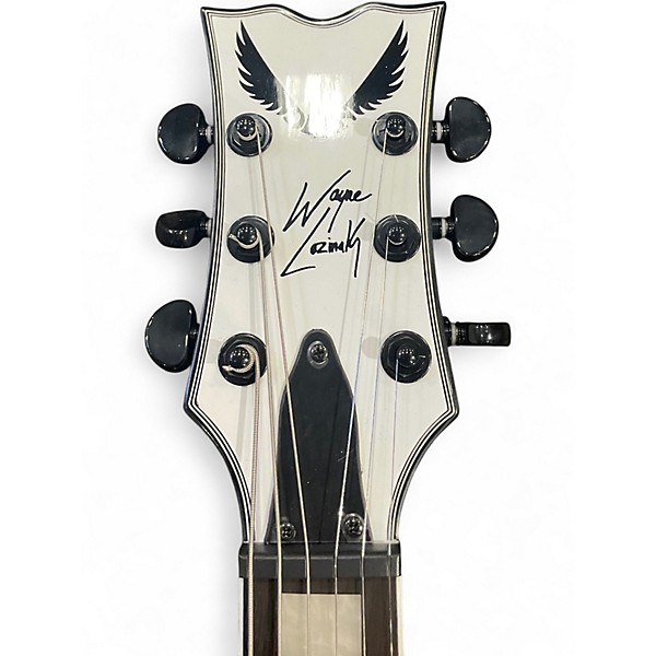 Used Dean WAYNE LOZINAK THOUROBRED Classic White Solid Body Electric Guitar
